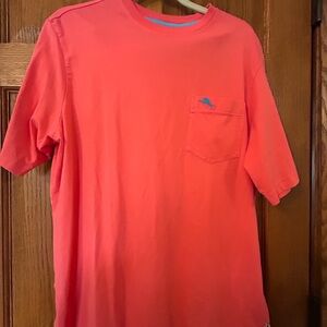 Tommy Bahama Vibrant Coral Short Sleeve Tee